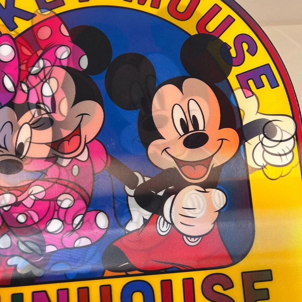 Disney Mickey Mouse Funhouse MICKEY & MINNIE‎ 3D Lenticular Wall/Door Sign